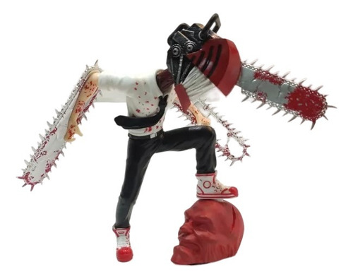 Gashapone Figura Chainsaw Man Denji Hybrid Makima Cabeza 17c