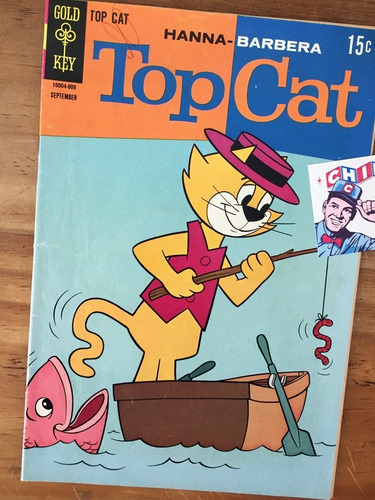 Comic - Top Cat #23 1968 Hanna-barbera Don Gato