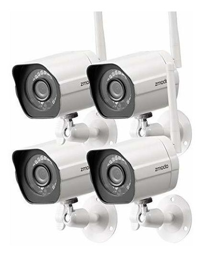 Cámaras Seguridad Exterior Wifi 1080p - 4 Pack