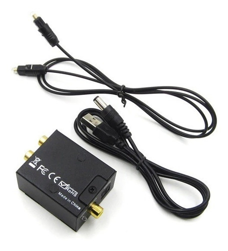 Convertidor Audio Digital Óptico A Análogo Rca Envió Gratis