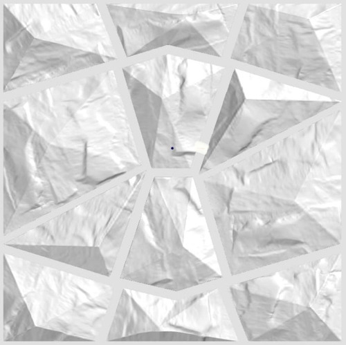 Panel 3d Diamond Piedra 2023 3m2 12pz 50cm2 Original