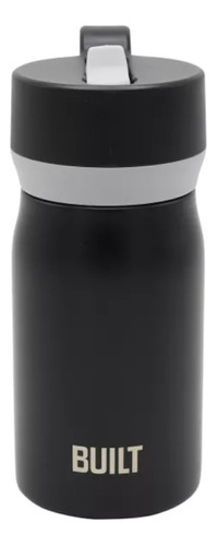 Botella Termica Cascade Straw Lid 350 Ml Deportiva Infantil Color Black