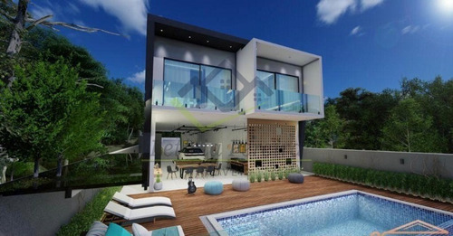 Imagem 10 de 18 de Sobrado 340m², Aruã Ecopark Lagos Fundos E Frente Para Reserva, R$ 2500.000,00 - So00042 - 69031079