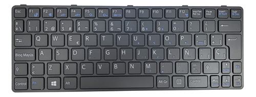 Teclado Para Sony Vaio Sve11 Sve1112 Sve1113 Negro Español