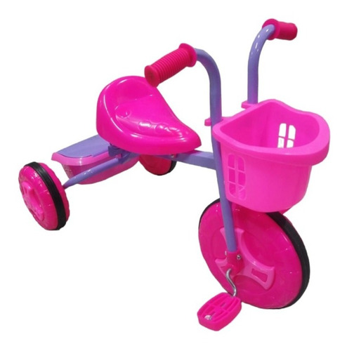 Triciclo Bambino Para Niña Montable Cochecito 394trbar01