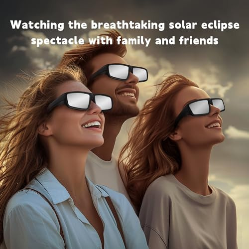 Gafas De Eclipse Solar 2024, Paquete De 6 Unidades