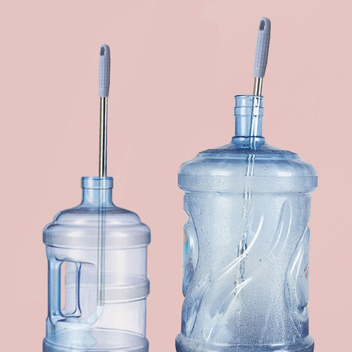 Hy Cepillo Para Botellas Con Forma De Cubo De Agua De Acero