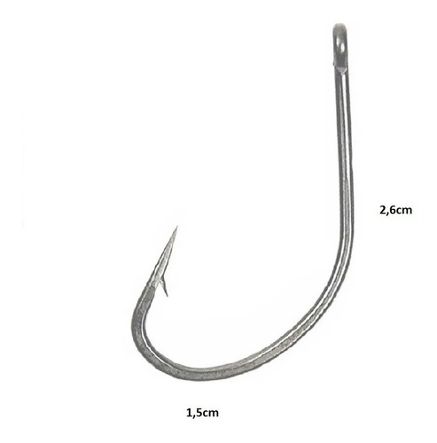 Imagem 2 de 2 de Anzol Pinnacle Maruseigo Ring N° 18, 20pcs