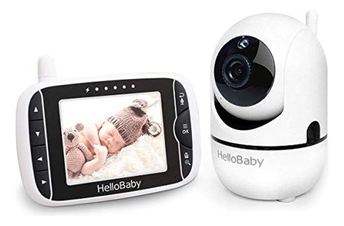 Hellobaby Monitor De Video Inalambrico Para Bebes Con Pant