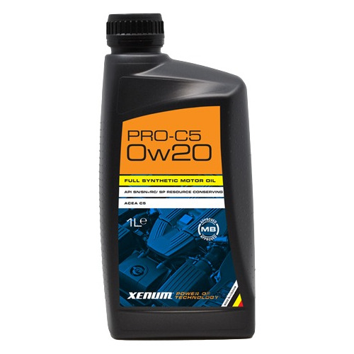 Aceite Motor Full Sintético Pro C5 0w20 Xenum Toyota Ford Gm