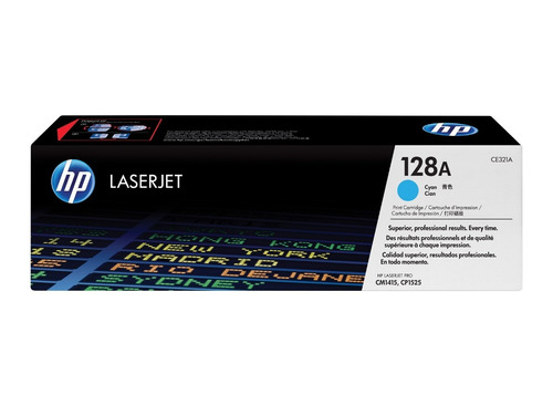 Toner Hp Ce321a (128a) Cyan - Cp1525nw Cm1415fnw