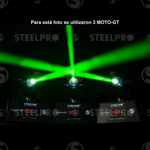 Laser Verde 80mw Motorizado Dmx 512 Moto-gt Master Wow 9ch