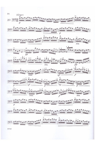 Ejercicios Para Violonchelo Libro 1 / Exercises For Violonce