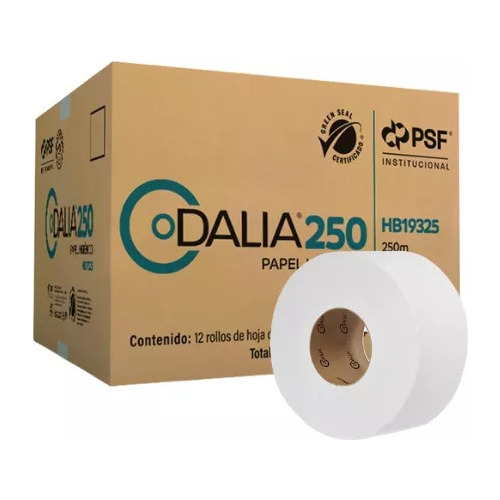 Papel Higienico 250 Mts C/12 Rollos