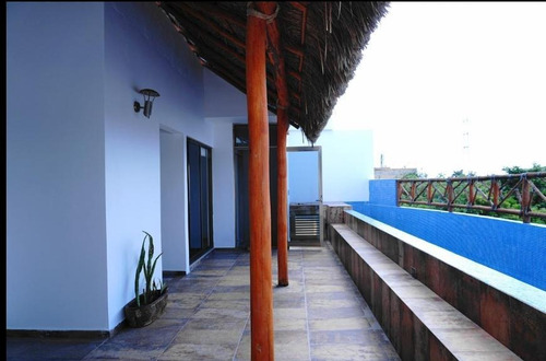 Departamento En Renta Amueblado, 2 Recamaras, Arbolada, Av. Huayacán, Cancún