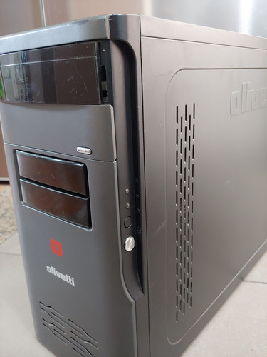 Gabinete Pc Micro Atx Olivetti Tx-346 Negro