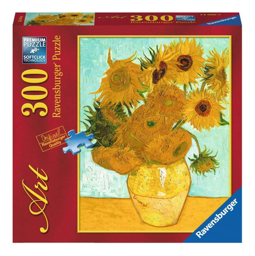 Puzzle Cuadro De Los Girasoles De Van Gogh Flores 300 Pcs