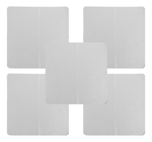 Paños De Microfibra Para Limpieza De Gafas De Sol, 5 Piezas