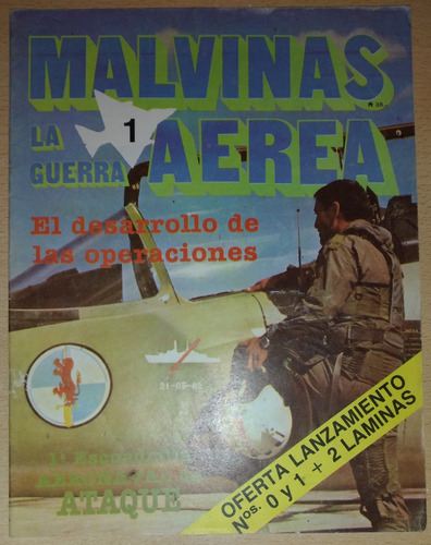 Revista Malvinas La Guerra Aérea N°1 Abril De 1989