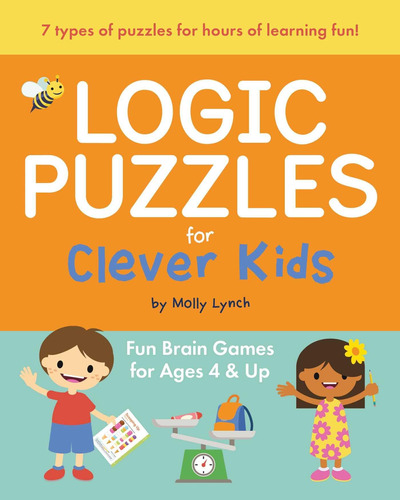 Libro: Rompecabezas Lógicos Niños Juegos Menta