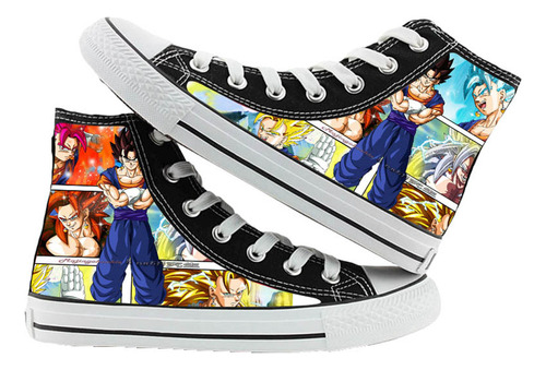Zapatillas De Lona Estampadas Anime Siete Dragon Ball