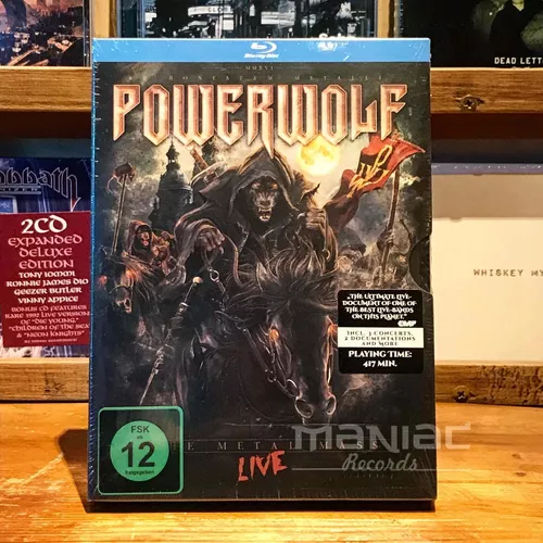 CD POWERWOLF THE METAL MASS - LIVE + BLU RAY