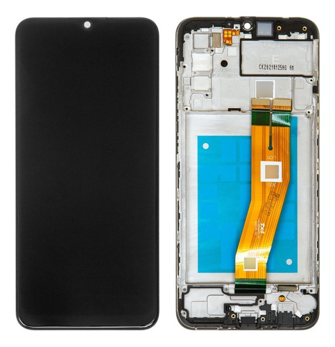 Pantalla Lcd 3/4 Completo Samsung A02s Con Marco A025 Nuevo 