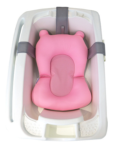 Almofada De Banho Soft 0/10m- Rosa- Kababy 22101r