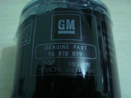 Filtro De Aciete Epica (gm 96818899)