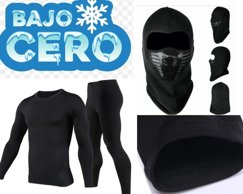 Conjunto Térmico Frizado Bajo Cero + Mascara Air Flow Rpm