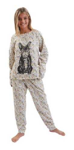 Pijama Friza Estamp Nena Tutta La Frutta Power Flower 471-22