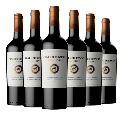 Vino Gauchezco Reserva Cabernet Franc Caja X 6 X 750ml.