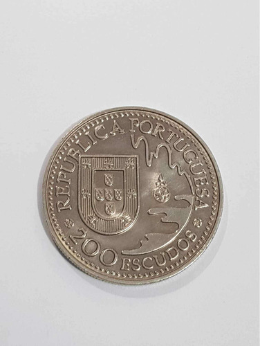 Moeda 200 Escudos Fc Portugal - Tanegashima.