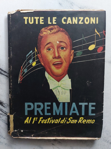 Antiguo Cancionero Italiano 1er Festival San Remo. Ian 336