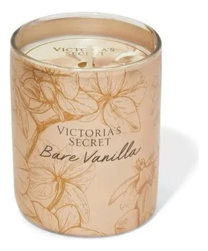Victoria's Secret Vela Aromática Bare Vanilla 255g Amarelo Vanilla