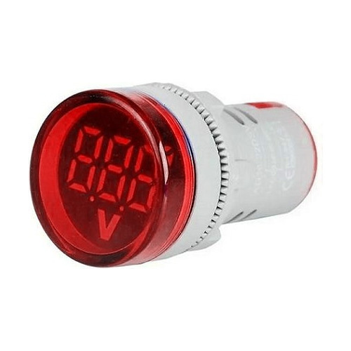 Voltimetro Led 22mm 