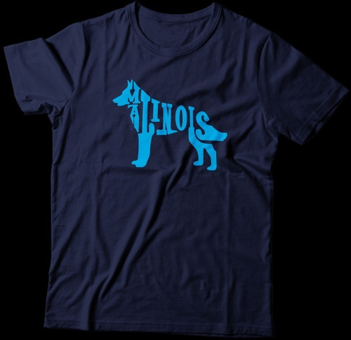 Playera Manga Larga Hombre Malinois