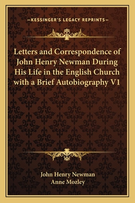 Libro Letters And Correspondence Of John Henry Newman Dur...