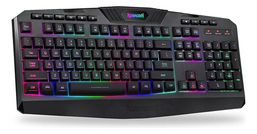 Teclado Inalámbrico Gamer Led Rgb Redragon K503 Black