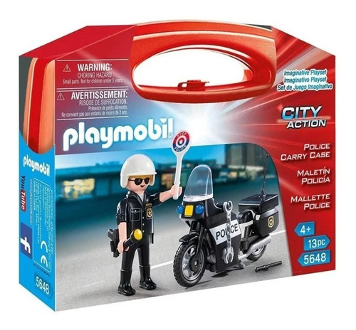 Playmobil Maletín Policía 13 Piezas