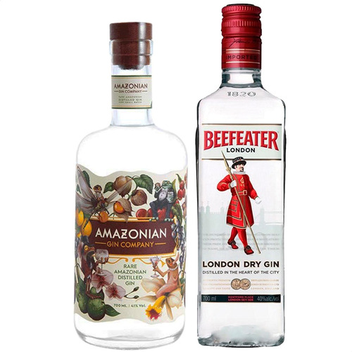 Gin Amazonian Company + Gin Beefeater  London Dry 01mercado