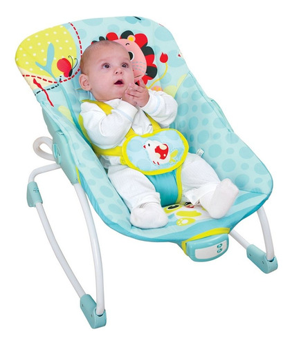 Cadeirinha De Balanço Musical Vibratória Leão Rocker Mastela