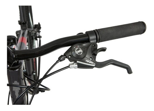Bicicleta Caloi Supra 29 21v, color aluminio, talla 15
