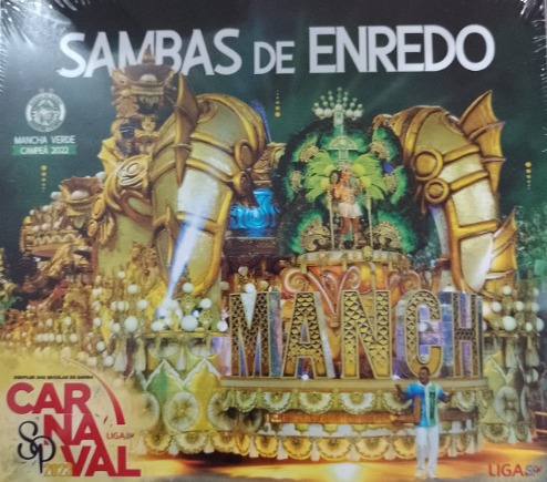 3 Cd's Sambas De Enredo -carnaval São Paulo 2023