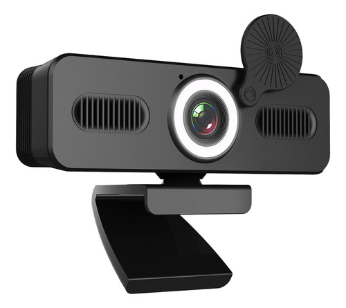 Webcam Hd 1080p Com Microfone Usb - Grande Angular De 120° -