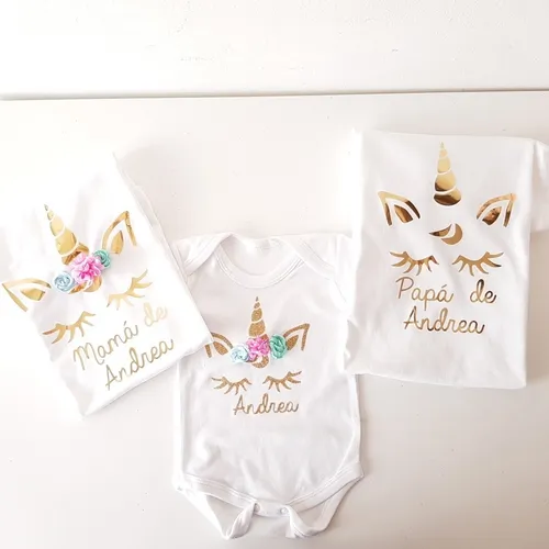 Playeras de unicornio para familia new arrivals