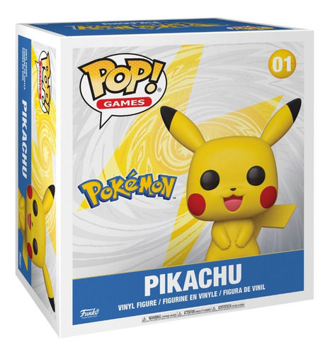 Funko Pop Pokemon Pikachu #01 Games 18 Inch Super Sized