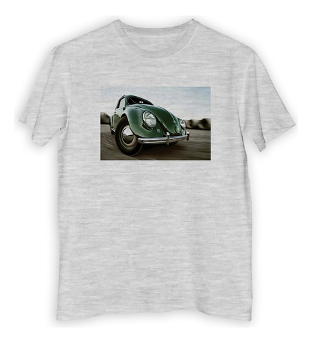 Remera Niño Vehiculos Auto Antiguo Bola Verde Coche