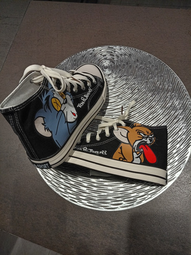 Tenis Tipo Converse Edición Tom&jerry 1970's