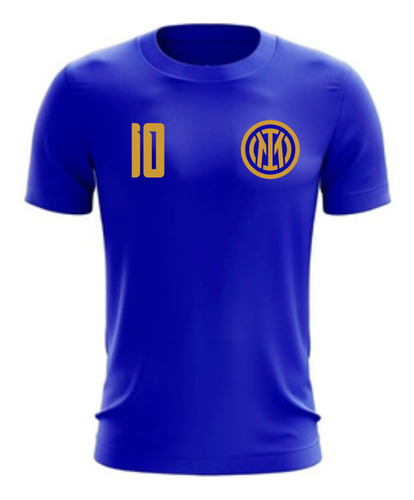 Camiseta Inter Milan Lautaro Martinez Ó Nombre Y Nro Elccion
